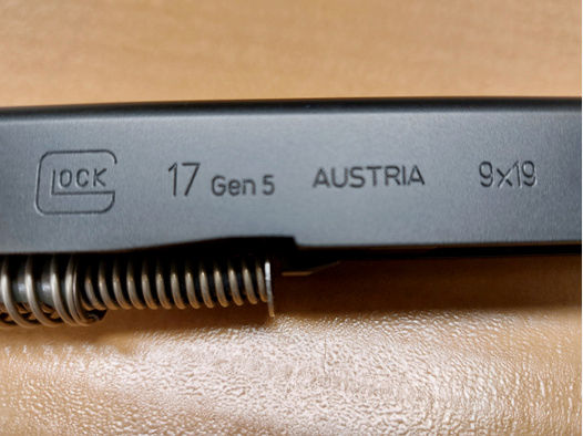 GLOCK 17 Gen. 5 Wechselsystem 9mm Luger, Neu und unbenutzt
