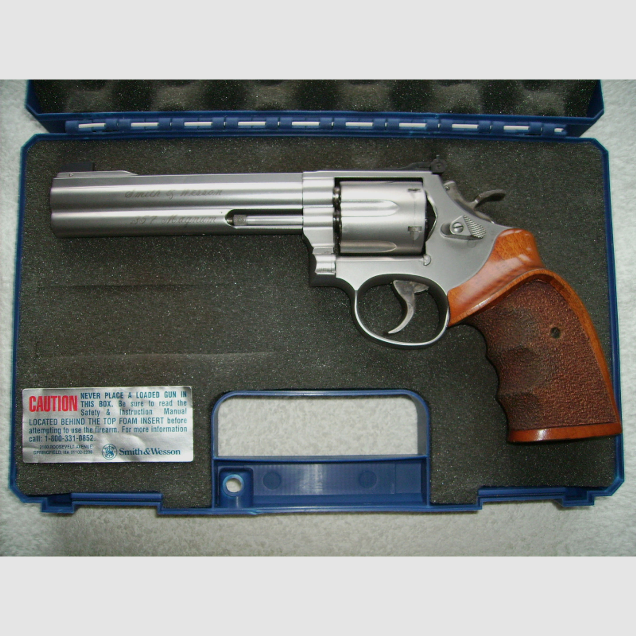 S&w Revolver .357 Magnum Target Champion