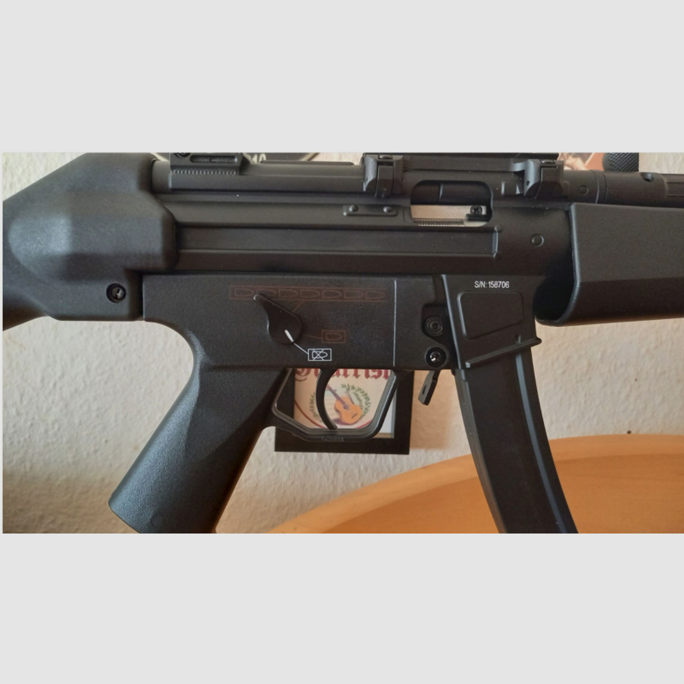 Cyma CM041 High Speed SMG MP5 mit Tracer,Rechnungund Garantie