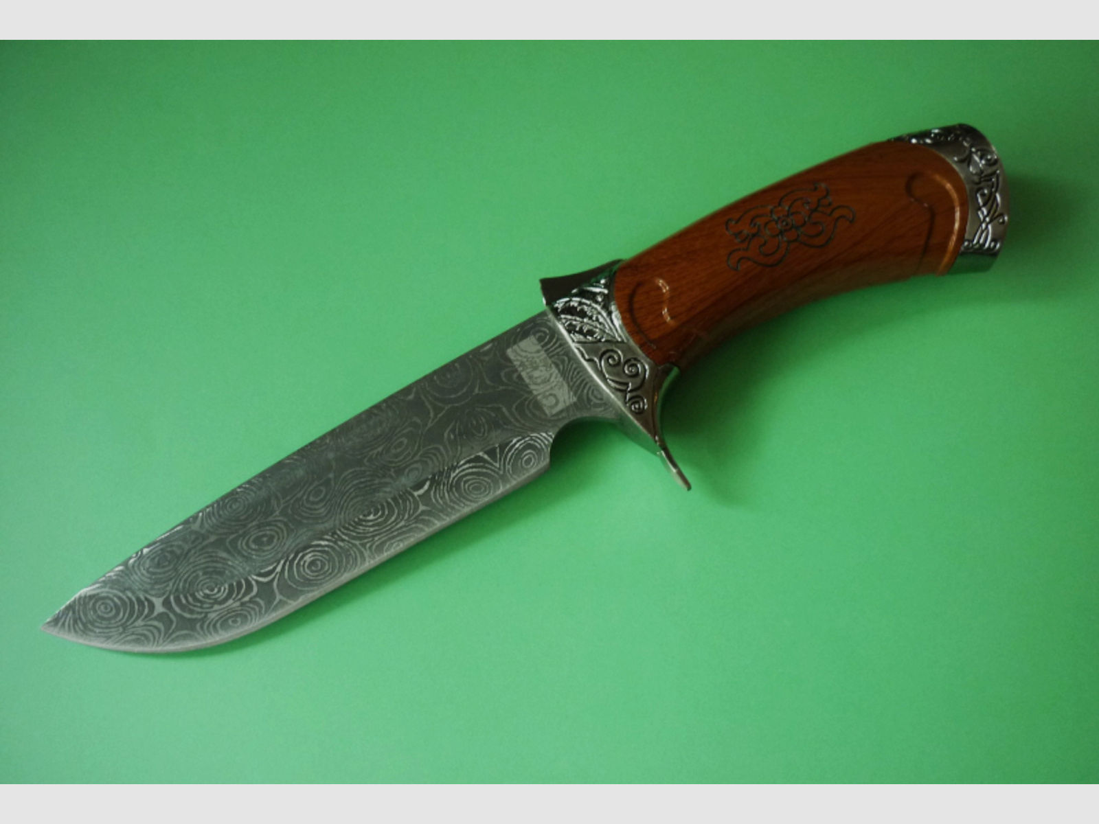 Jagdmesser Messer Damast Firma Herbertz Solingen