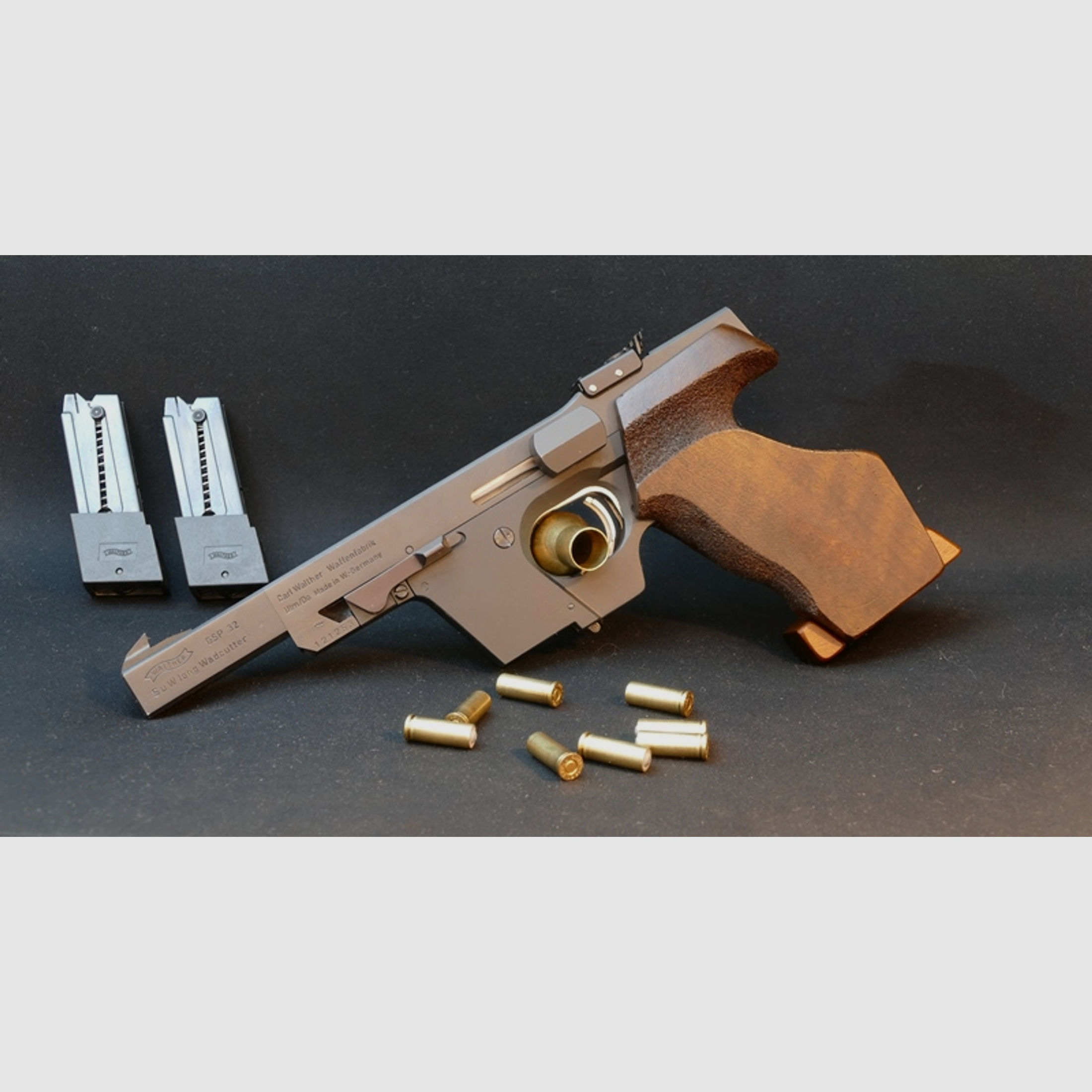 Walther GSP, Kal. .32S&W long Wadcutter, 2. Magazin, top Zustand, neues Modell kein Hämmerli, Ruger