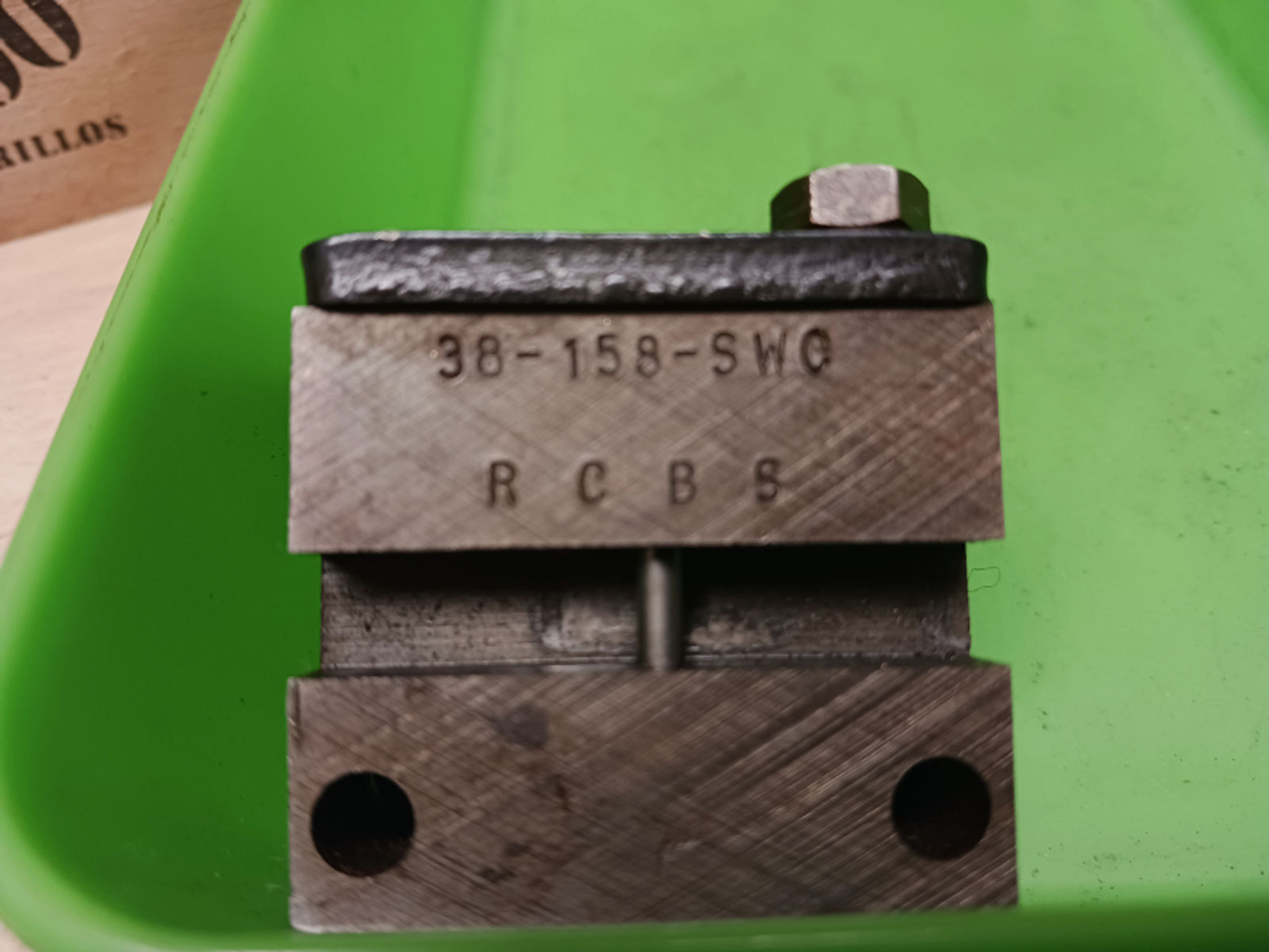 Kokille von RCBS für .357, 158 Grain, SWC Semi-Wadcutter