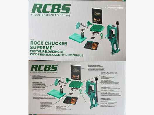 RCBS Rock Chucker Supreme Master Kit NEU