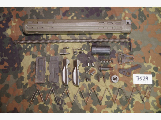 G3 Ersatzteile Konvolut original Ex-BW freie Teile HK Heckler und Koch Ex-BW Bundeswehr (7529)