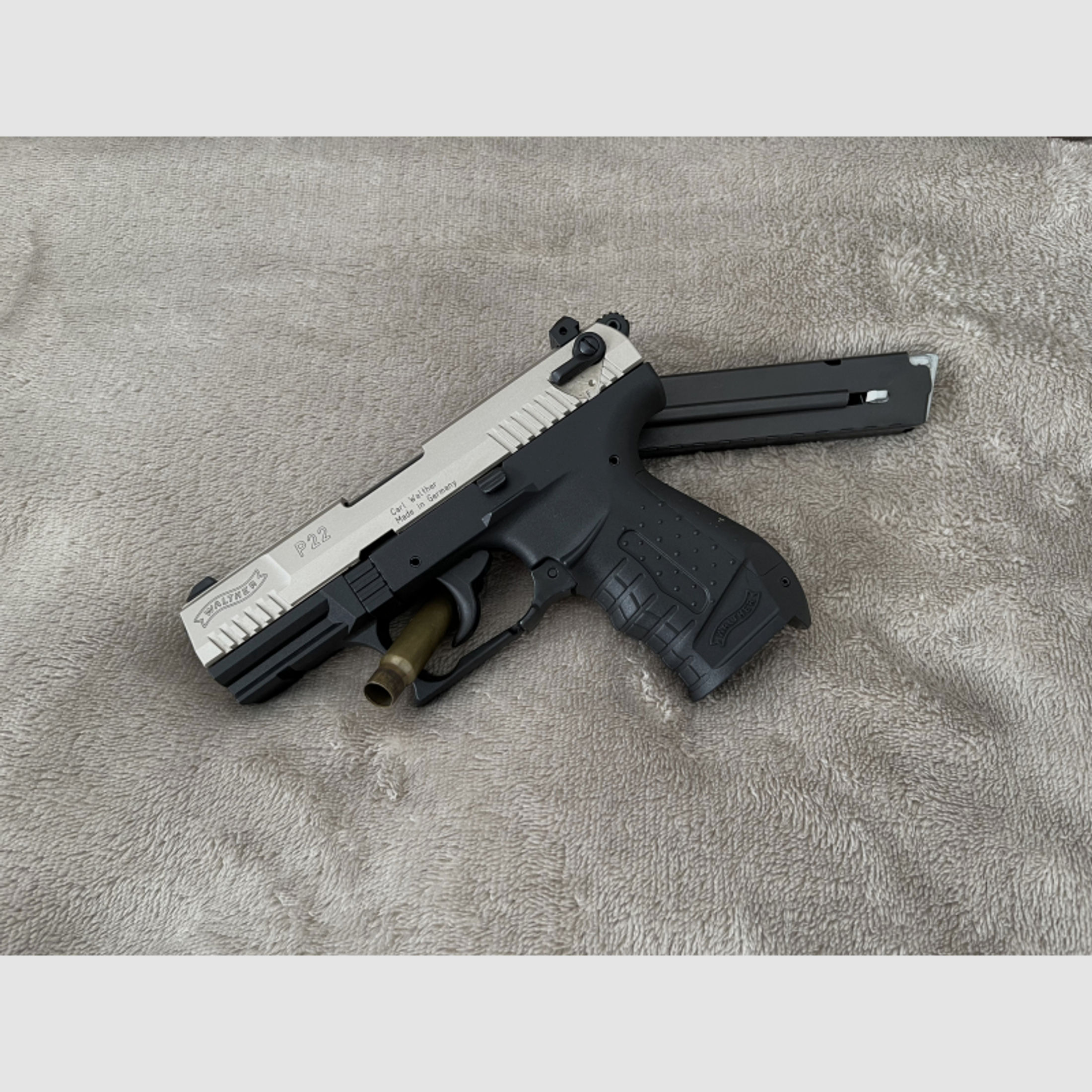 Walther P22 Vernickelt 9mm P.A.K