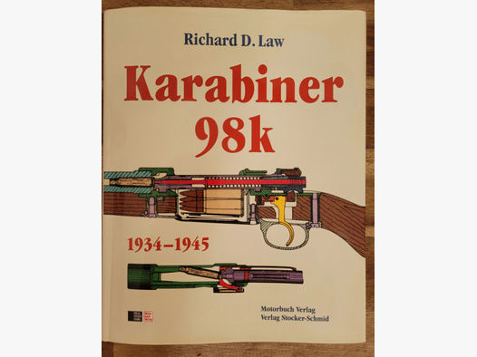 Sammlerstück! Buch Karabiner 98k von Richard D. Law