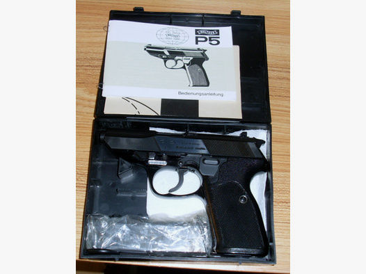 Walther P5 Pistole 9mm Luger TOP