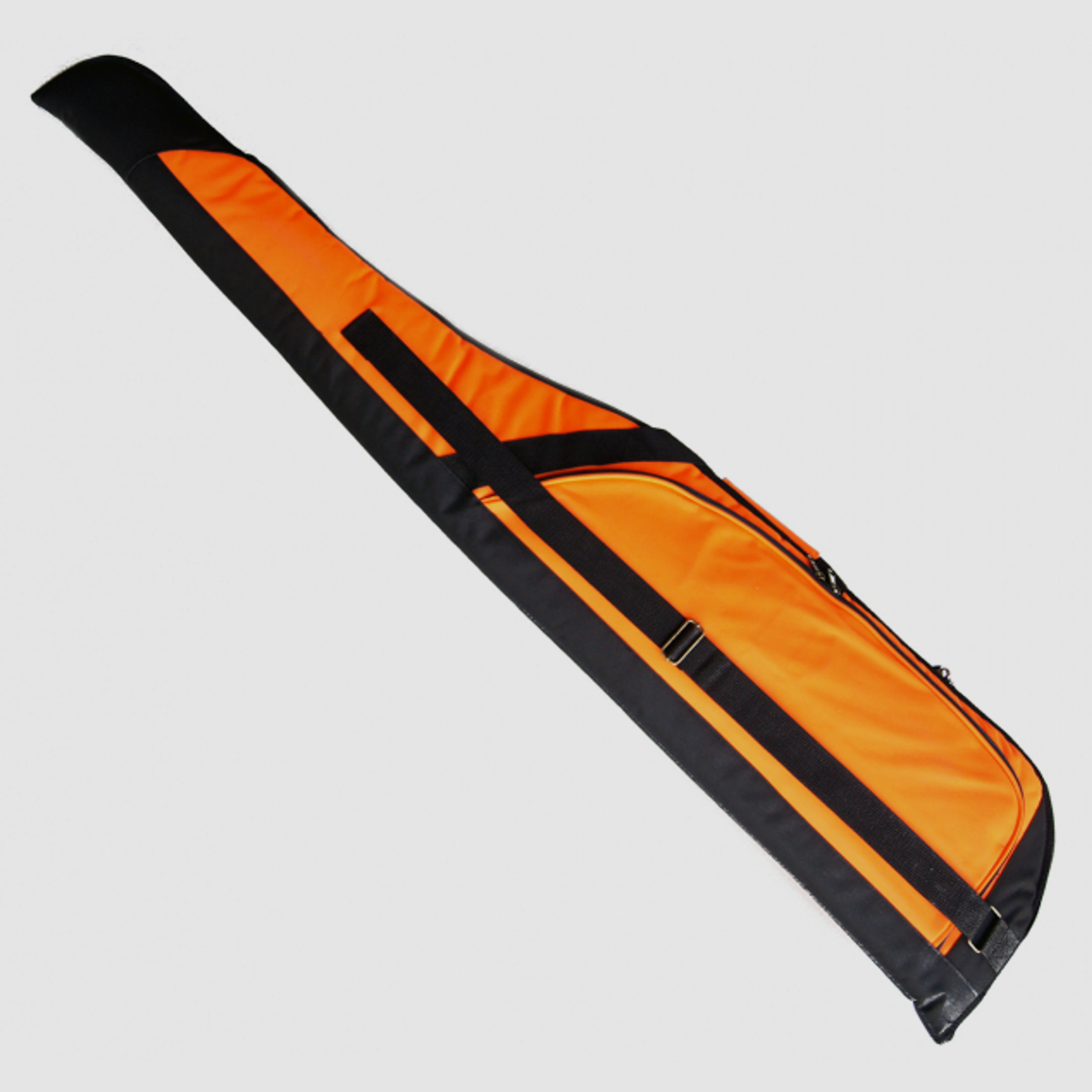 Gewehrtasche Orange / Schwarz mit 2 Taschen *NEU* Futteral in Signalfarben