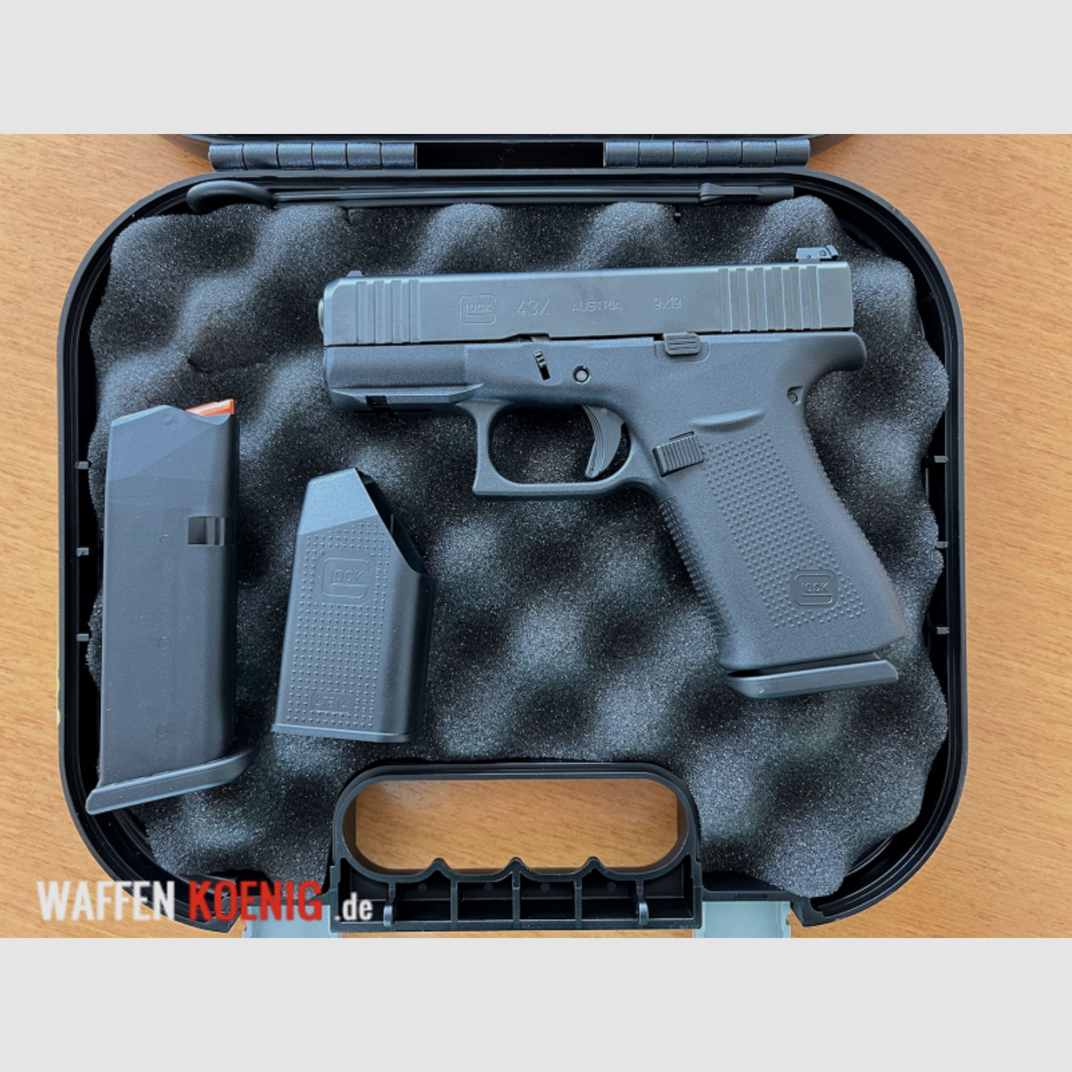 SL-Pistole Glock 43X-Cal. 9x19mm