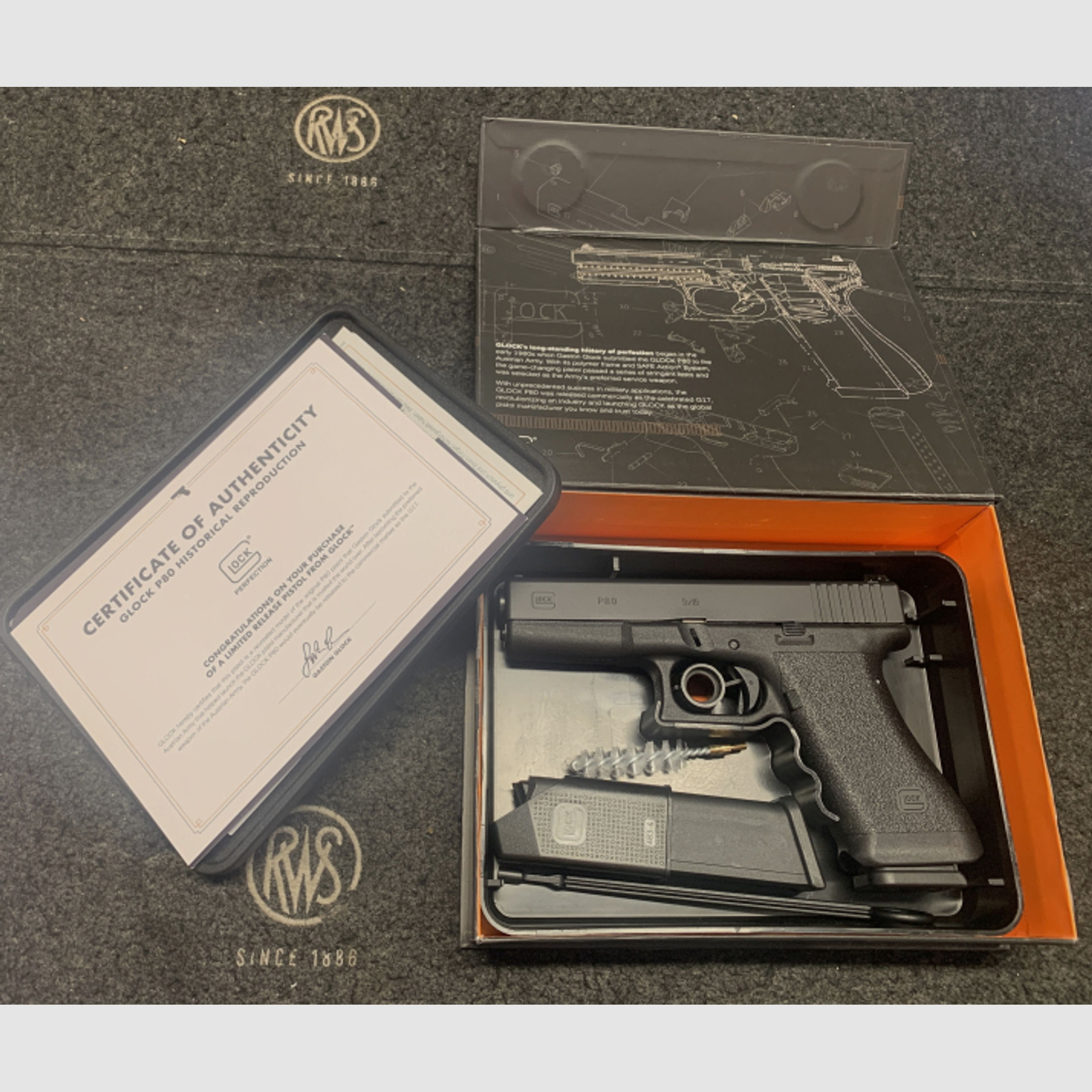 Neuware---Glock P80/ G17 Gen.1 40 Jahre Jubiläumsmodell 9mm Luger