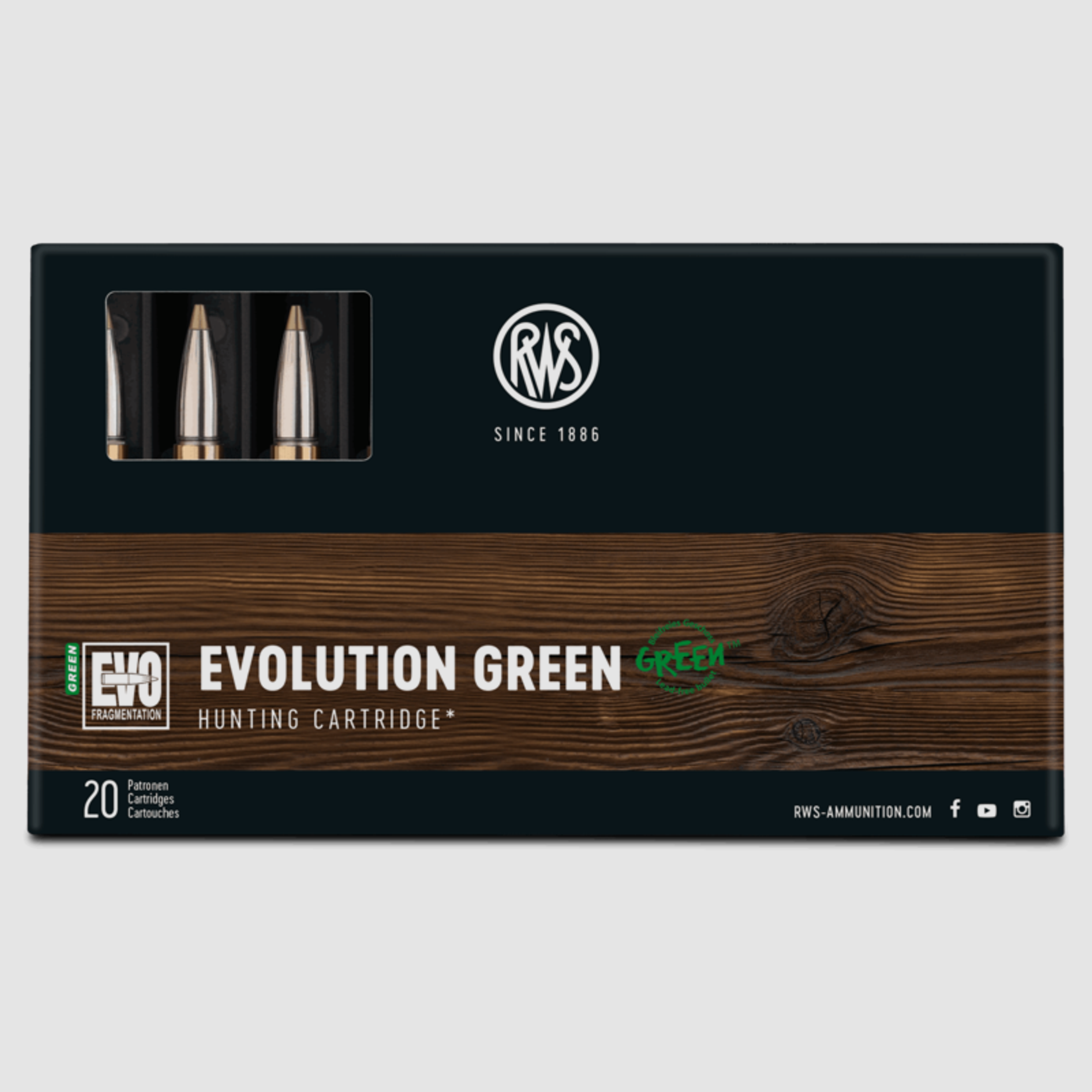 RWS 6,5 Creedmoor Evolution Green