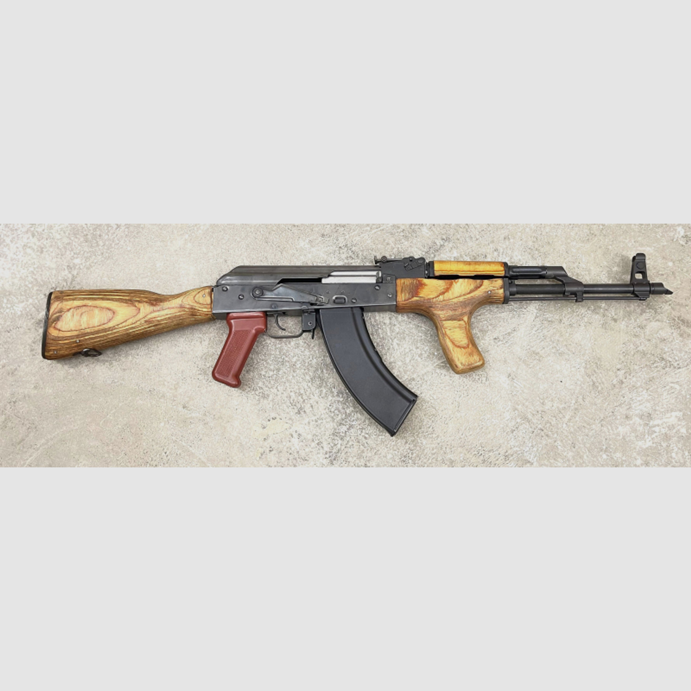 AK47 AK-47 AKM ROMANIAN TYPE Vollstahl CO2 4,5mm Yunker LGW aus Russland, besser als DEKO & SALUT