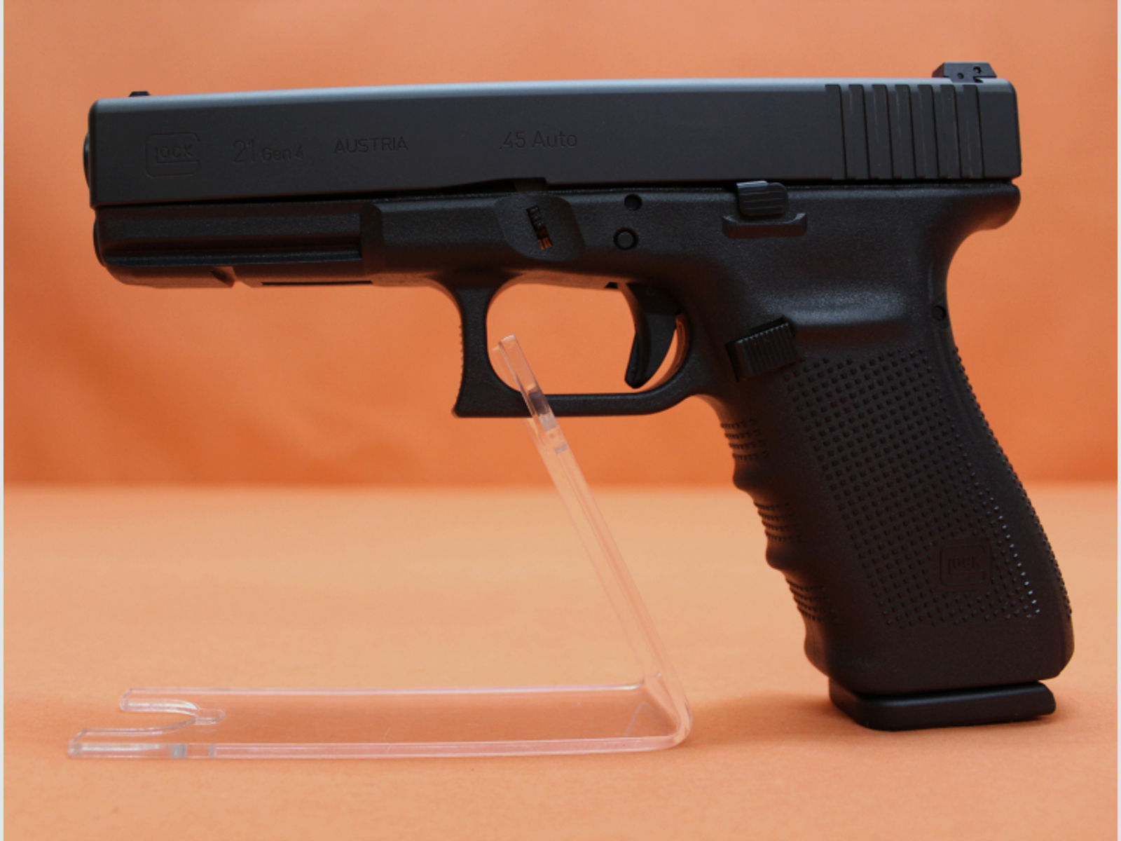 Ha.Pistole .45Auto Glock21 Gen4 (ADJ) 117mm Lauf/ Reservemagazin (.45ACP/.45A.C.P.)