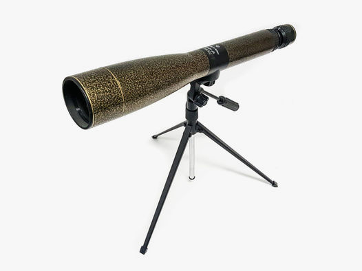 russisches L-ZOS Tourist 10-40x60 Zoom Fernrohr / Teleskop für Jäger + Outdoor, mit Stativ