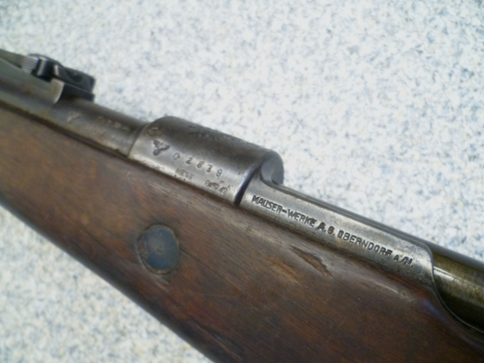 Repetierbüchse Mauser 98k Portugal-Kontrakt 1937