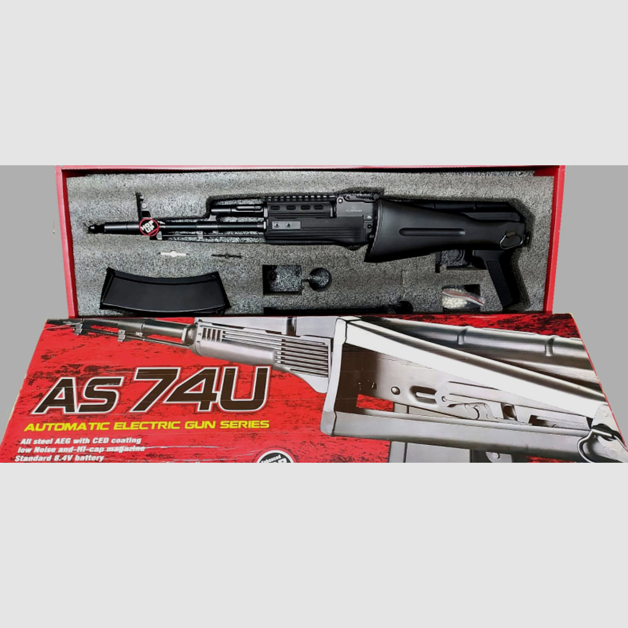 G&G AK 74M / AS74U / AK 47 / Kalaschnikov Blow Back SAEG 6mmBB Neu