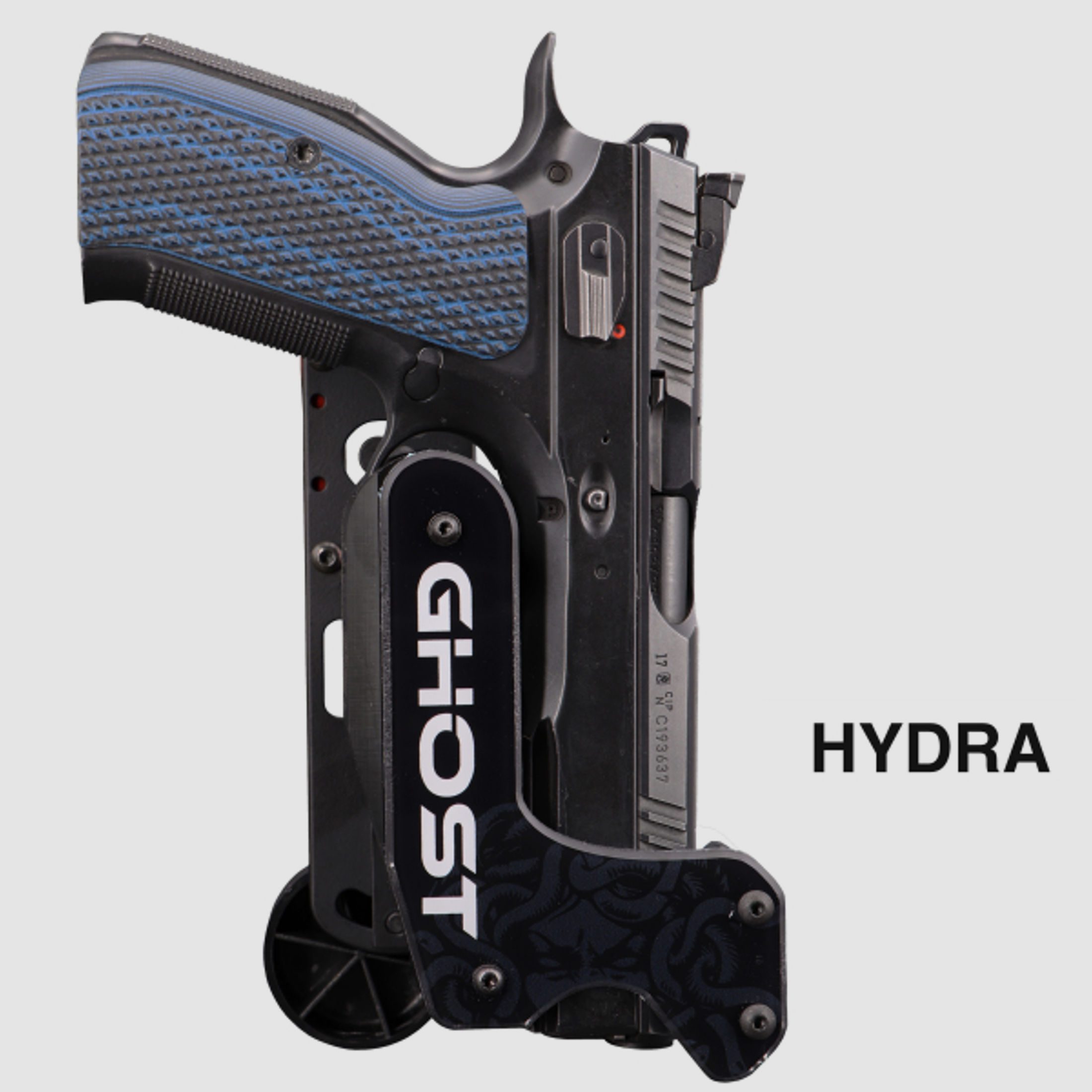 NEU Ghost Hydra IPSC Holster CZ Shadow TS2 Glock SigSauer X 226 320 Beretta Tanfoglio