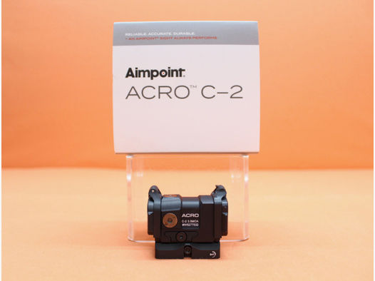 Aimpoint ACRO-C2 (200755) Leuchtpunktvisier 3,5MOA Dot, 20mm Click, Montageplatte Weaver/Picatinny
