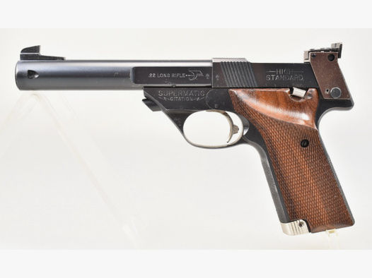 HIGH STANDARD KK - Pistole Modell MILITARY " Supermatic Citation " mit 5,5" Lauf im Kaliber .22 LR