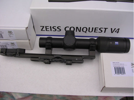 Dentler Montagesystem mit Zeiss ZF für Wärmebildvorsatzgeräte Nightlux/Guide/JSA TA425, TA435, TA450