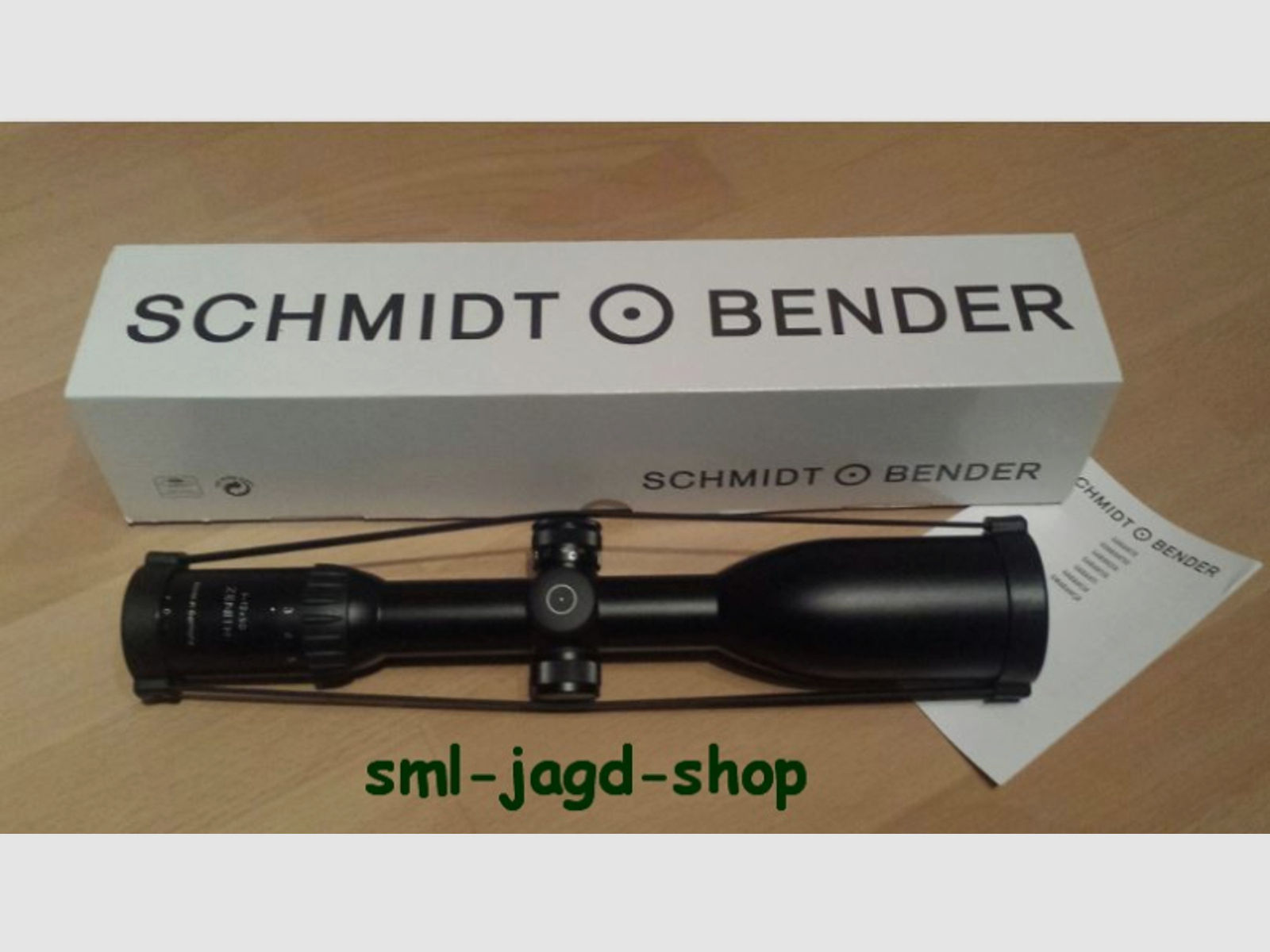 Zielfernrohr Schmidt und Bender 3-12x50 Zenith mit Schiene NEU