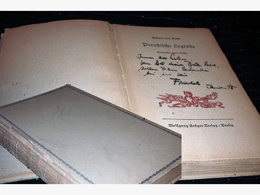 Preußische Legende - Eckard von Naso Mit handschriftlicher Widmung aus 1942