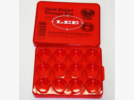LEE Universal Press / Prime Shellholder Storage BOX Hülsenhalter Aufbewahrungsbox | für 12 Stück !