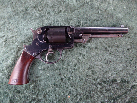 US Perkussions Revolver Starr Mod.1858, militärisch abgenommen.