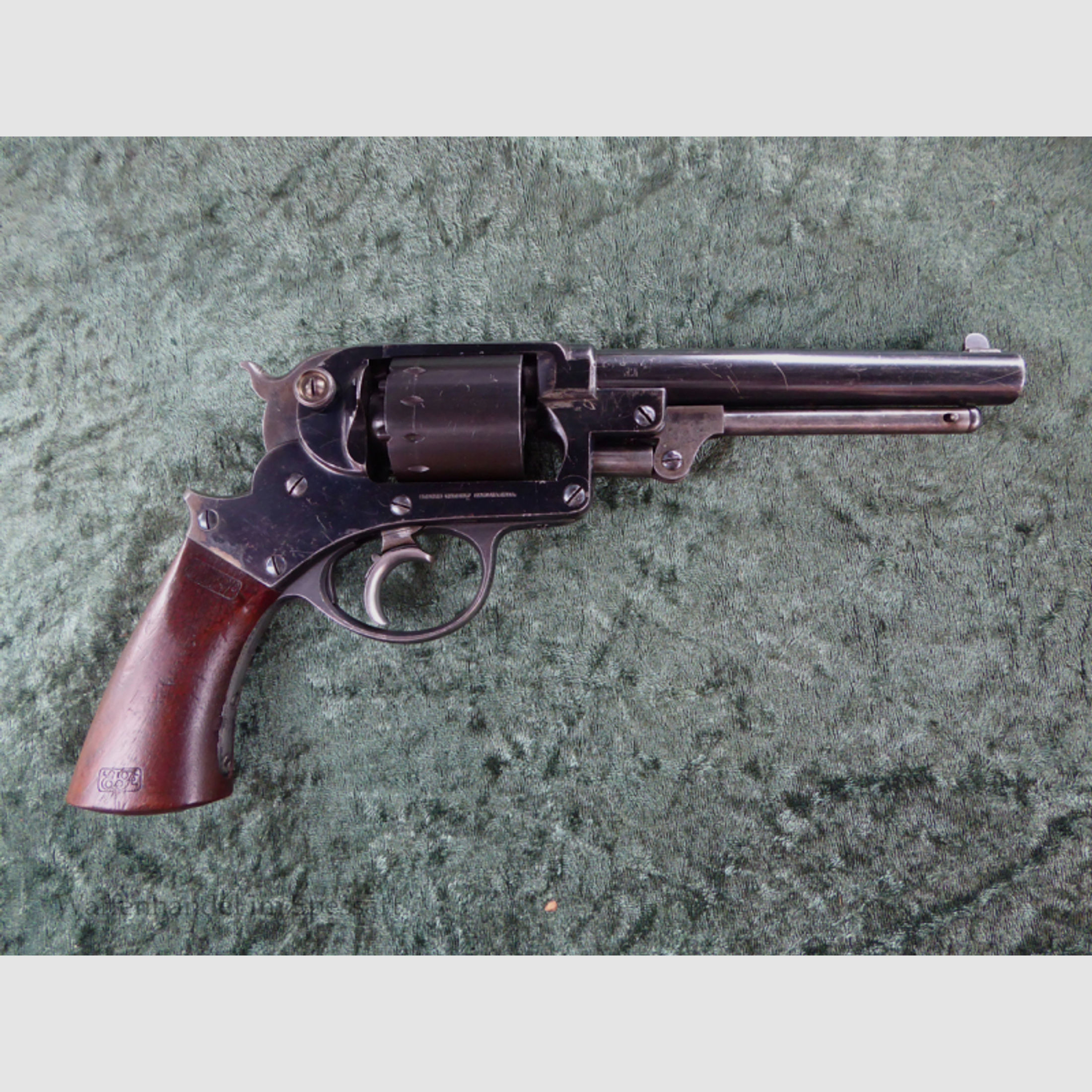 US Perkussions Revolver Starr Mod.1858, militärisch abgenommen.
