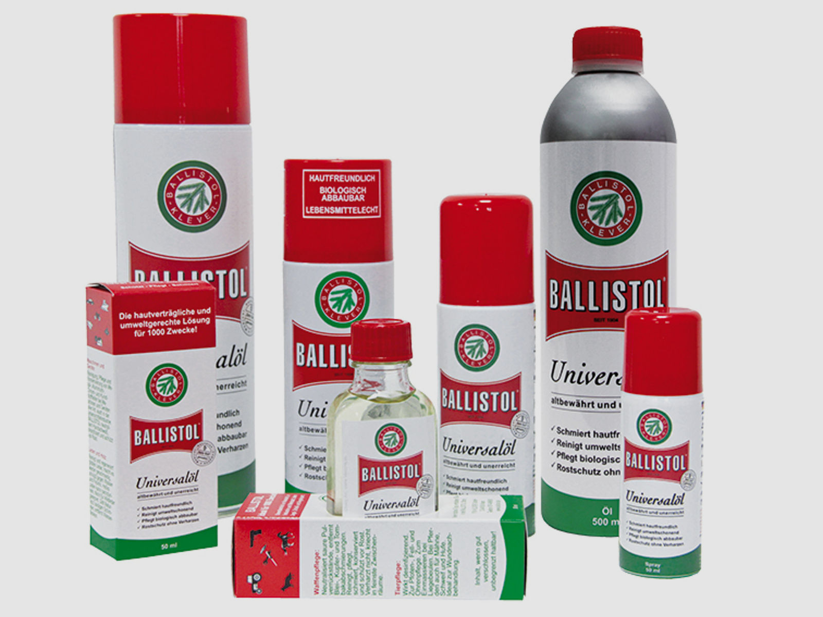 Ballistol Universalöl 500ml Kanne #21150 | Waffenöl Waffen- Holz- und Lederpflege > verharzt NICHT