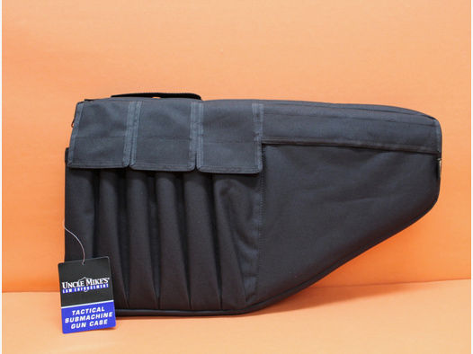 Uncle Mike's Tactical Submachinegun Case Black (5210-1): Langwaffentasche (ca. 62x33x7cm) schwarz