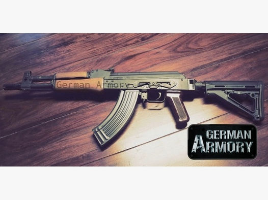 Schaftadapter AKM AK 47 / 74 zu AR15 Vepr Saiga Cugir SDM AKM AK 47 74 Klone Tuning