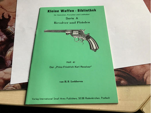 Kleine Waffen-Bibliothek, Heft 41, Prinz-Friedrich-Karl-Revolver