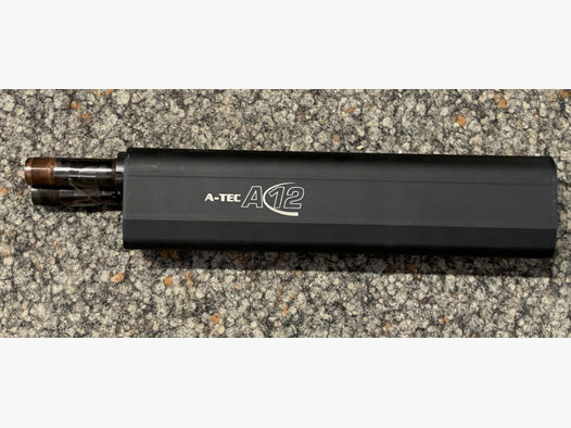 A-Tec A12 Flinten Schalldämpfer cal. 12 für Browning/Winchester Flinten mit Invector Plus System