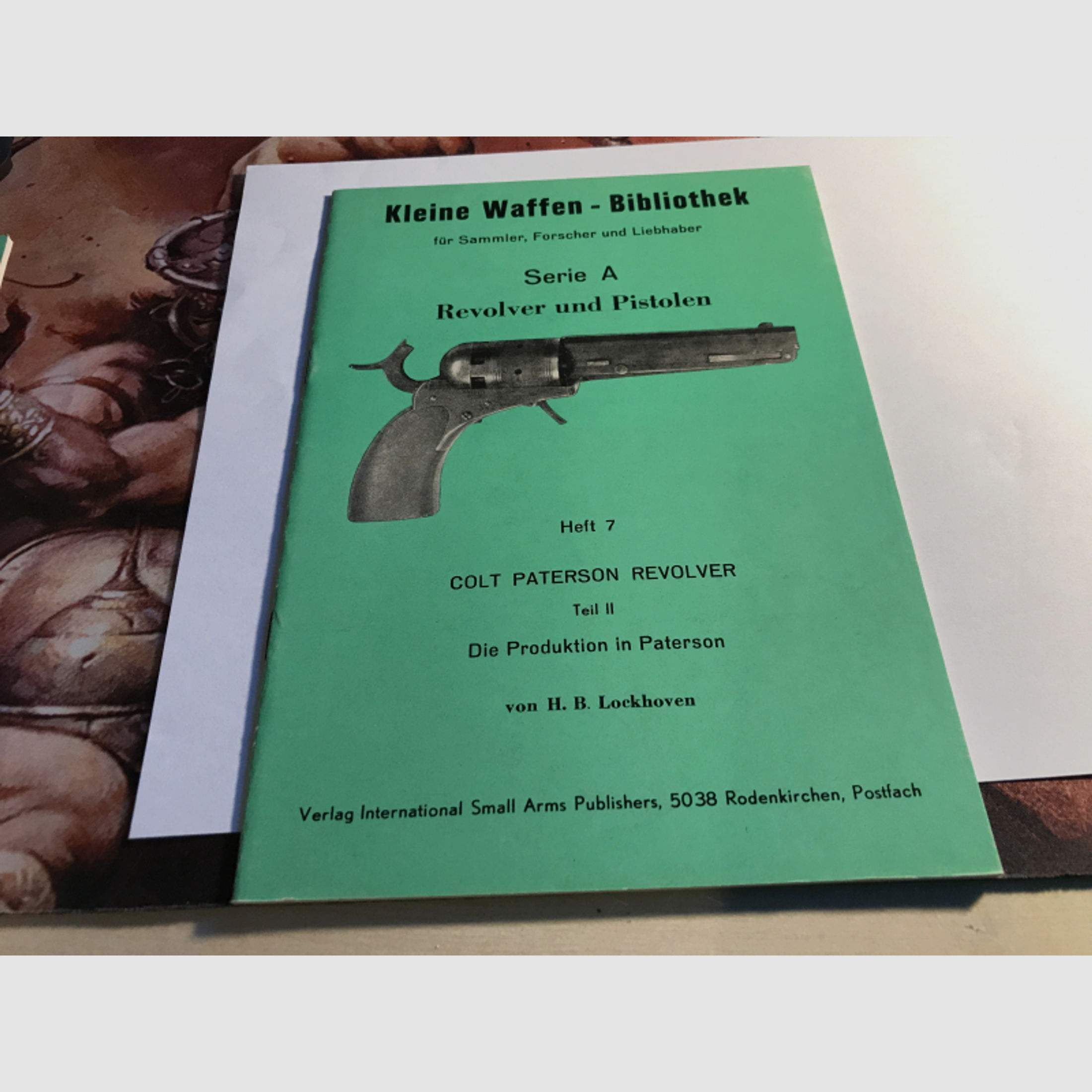 Kleine Waffen-Bibliothek, Heft 7, Colt Paterson Revolver, Teil II
