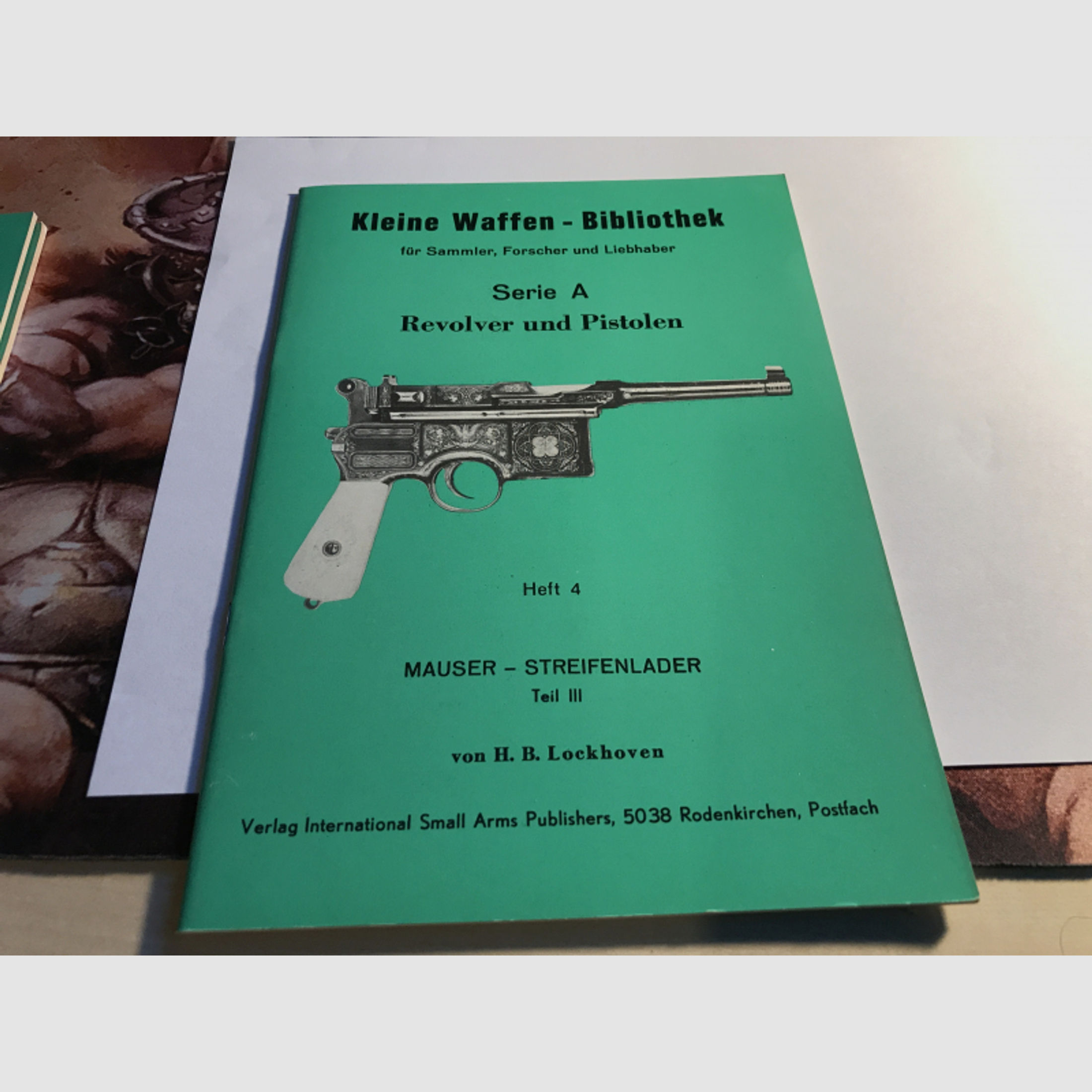 Kleine Waffen-Bibliothek, Heft 4, Mauser-Streifenlader Teil III