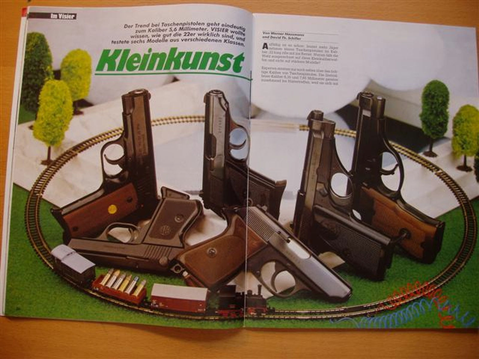 Visier - Heft : ** .22er Taschenpistolen im Vergleich **