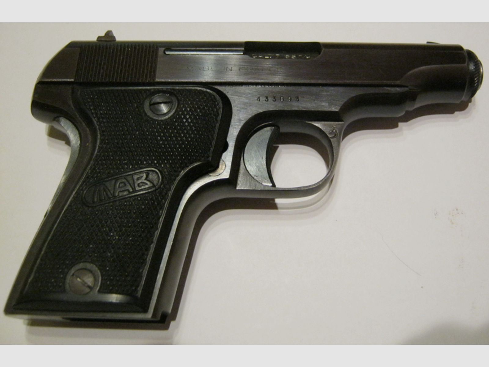 Sammlerwaffe Pistole MAB Mod.C Kal. 7,65 Br.