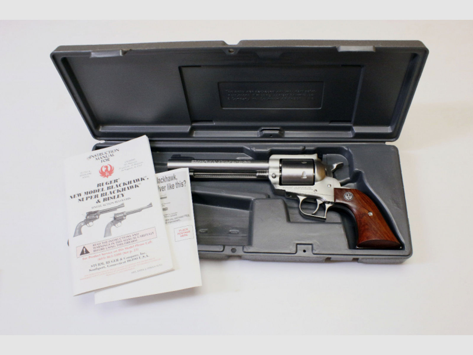 SA Revolver - Ruger "New Model Super Blackhawk" in OVP | .44RemMag