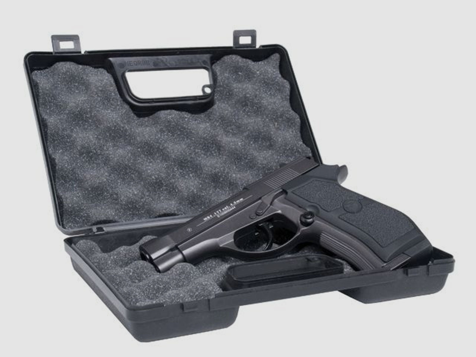 GSG Pistolen Koffer SMALL - Transportbehältnis Kurzwaffe Pistole Revolver 22cm x 14cm abschließbar