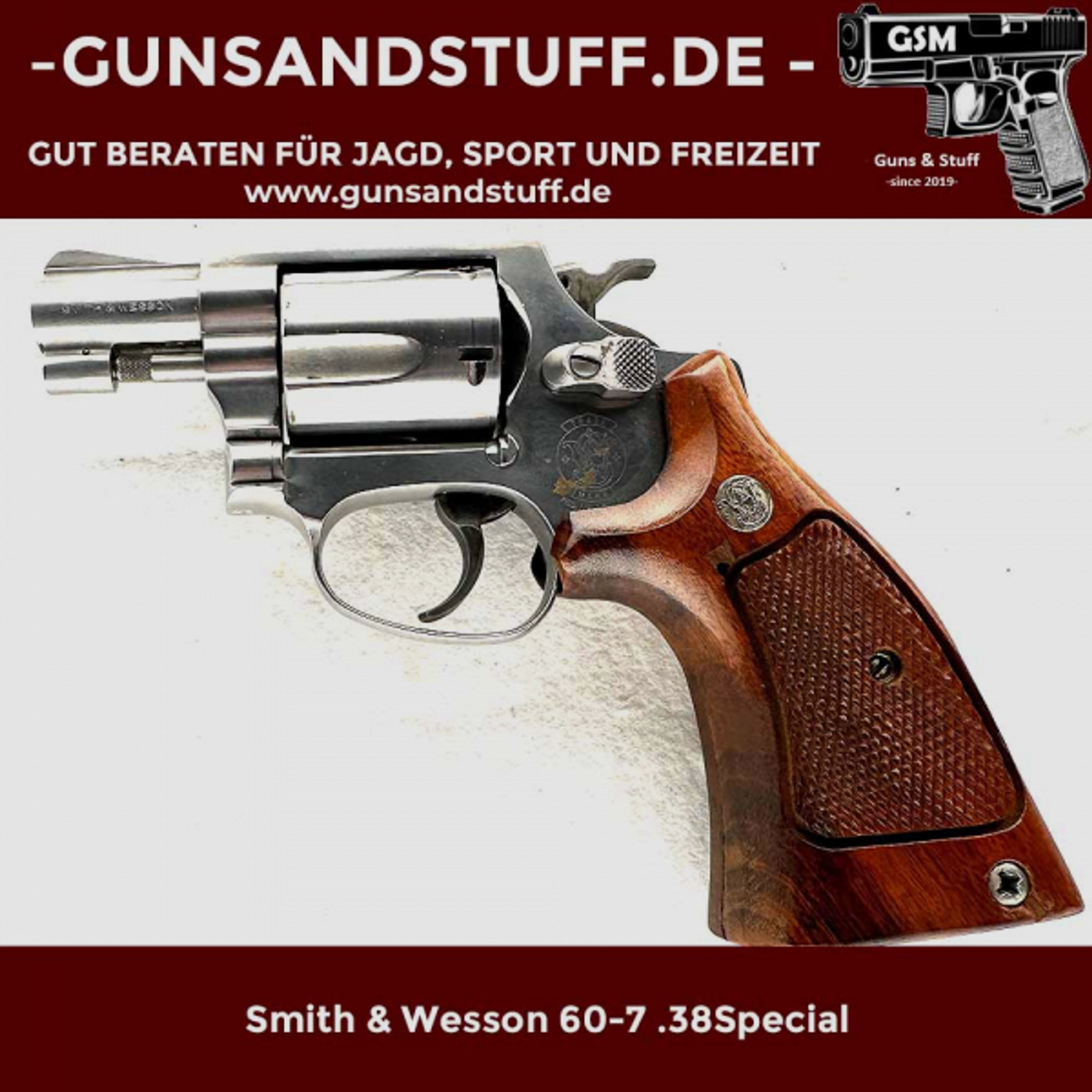 Smith & Wesson 60-7 .38Special