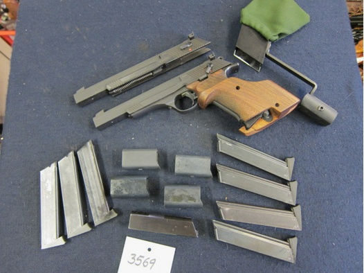 Pistole Erma ESP 85A mit Wechselsystem