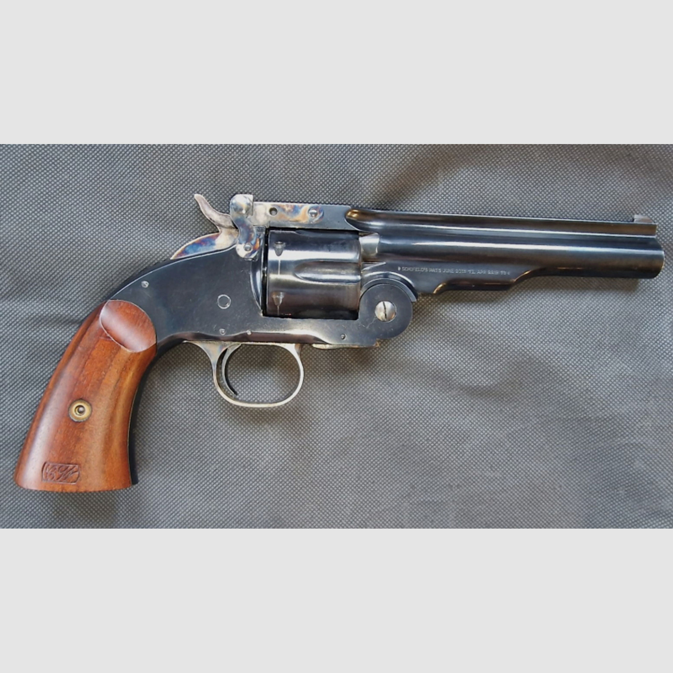 Uberti Smith & Wesson Model 3 Schofield .45 Long Colt Single Action Western Revolver