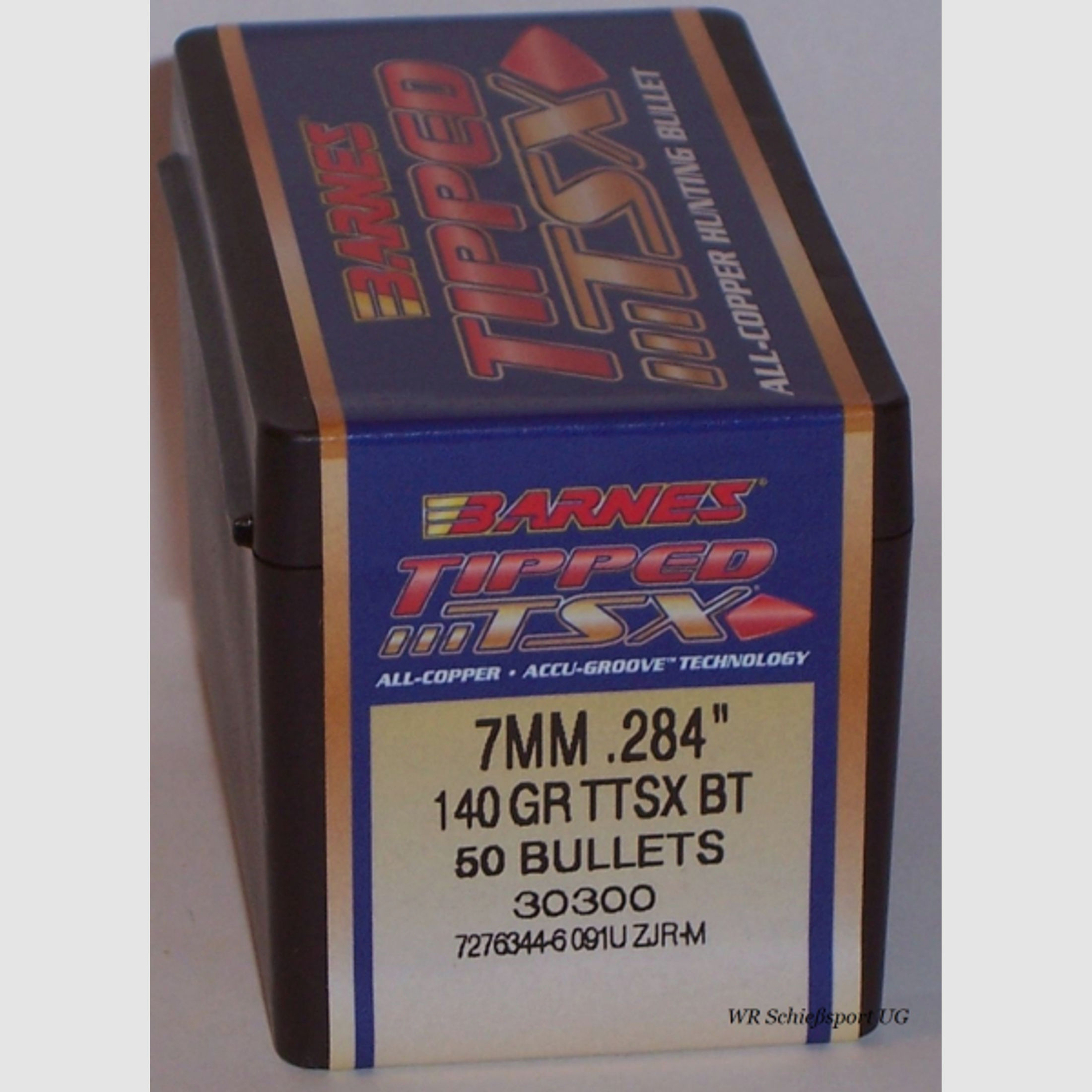 50St. BARNES 7mm(.284) - 140 - TTSX(Tipped Triple Shock X-Bullet) - #30300 - Versand ab 6,00