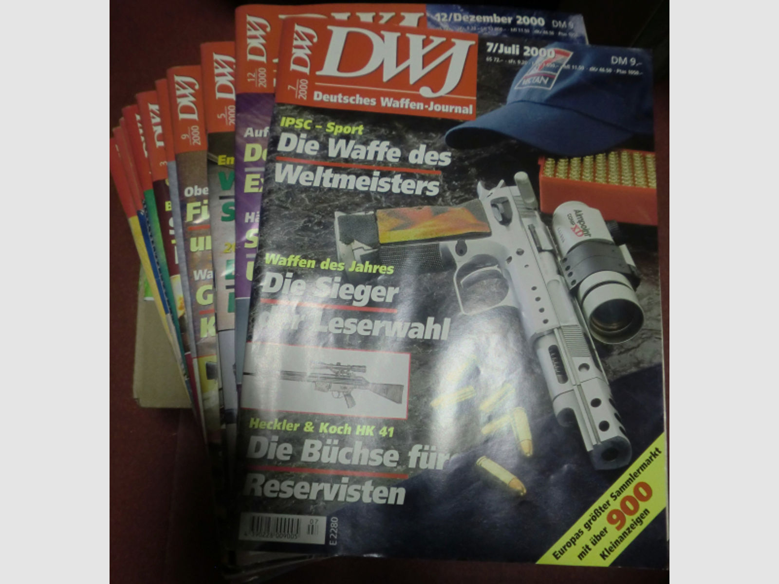 DWJ Deutsches Waffen Journal Jahrgang 2000
