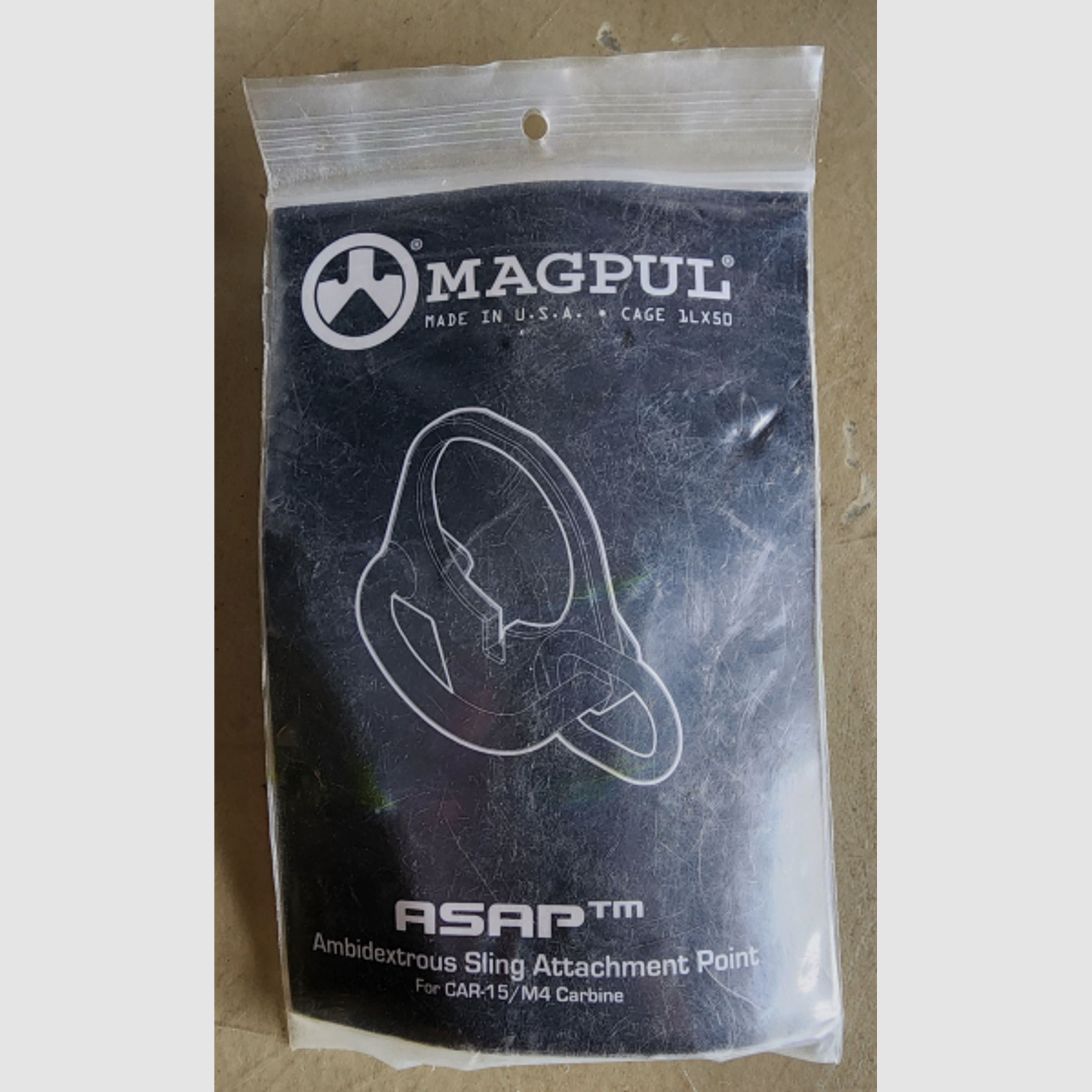 Magpul MAG 500-Black ASAP Ambidextrous Sling Attachment Point AR15 M4 Neu