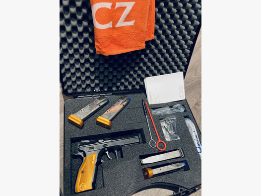 CZ Shadow 2 Orange Sondermodell - wie neu !