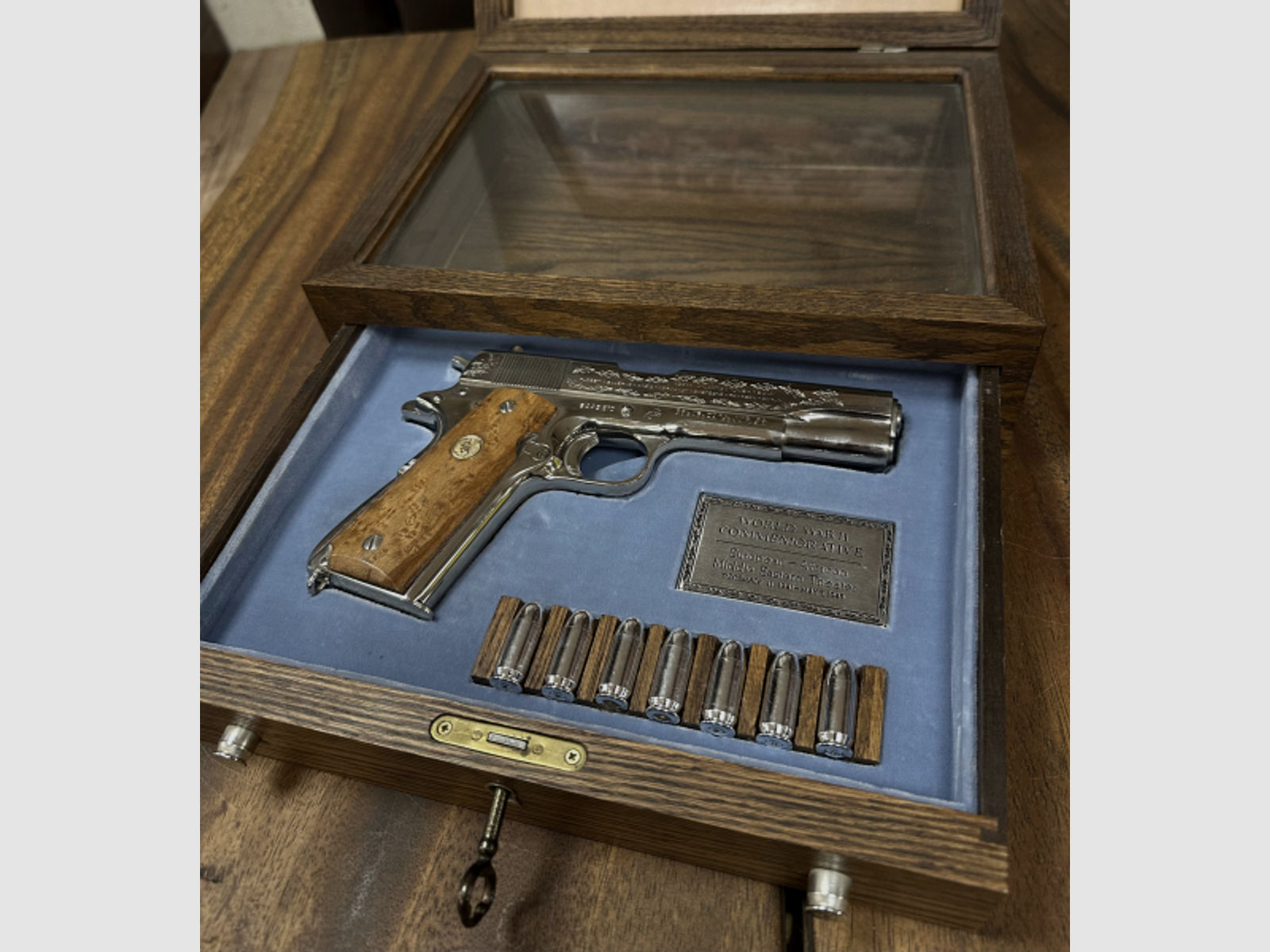 WW2 Commemorative Pistole Colt Mod. 1911 Kal.:.45ACP