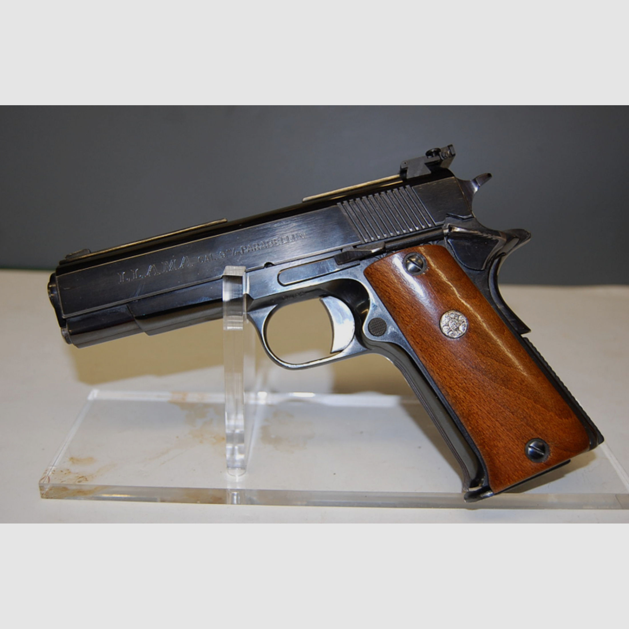 Sport Matchpistole llama Colt 1911 A-1 Kal 9mm Luger 5" Lauf im Bestzustand