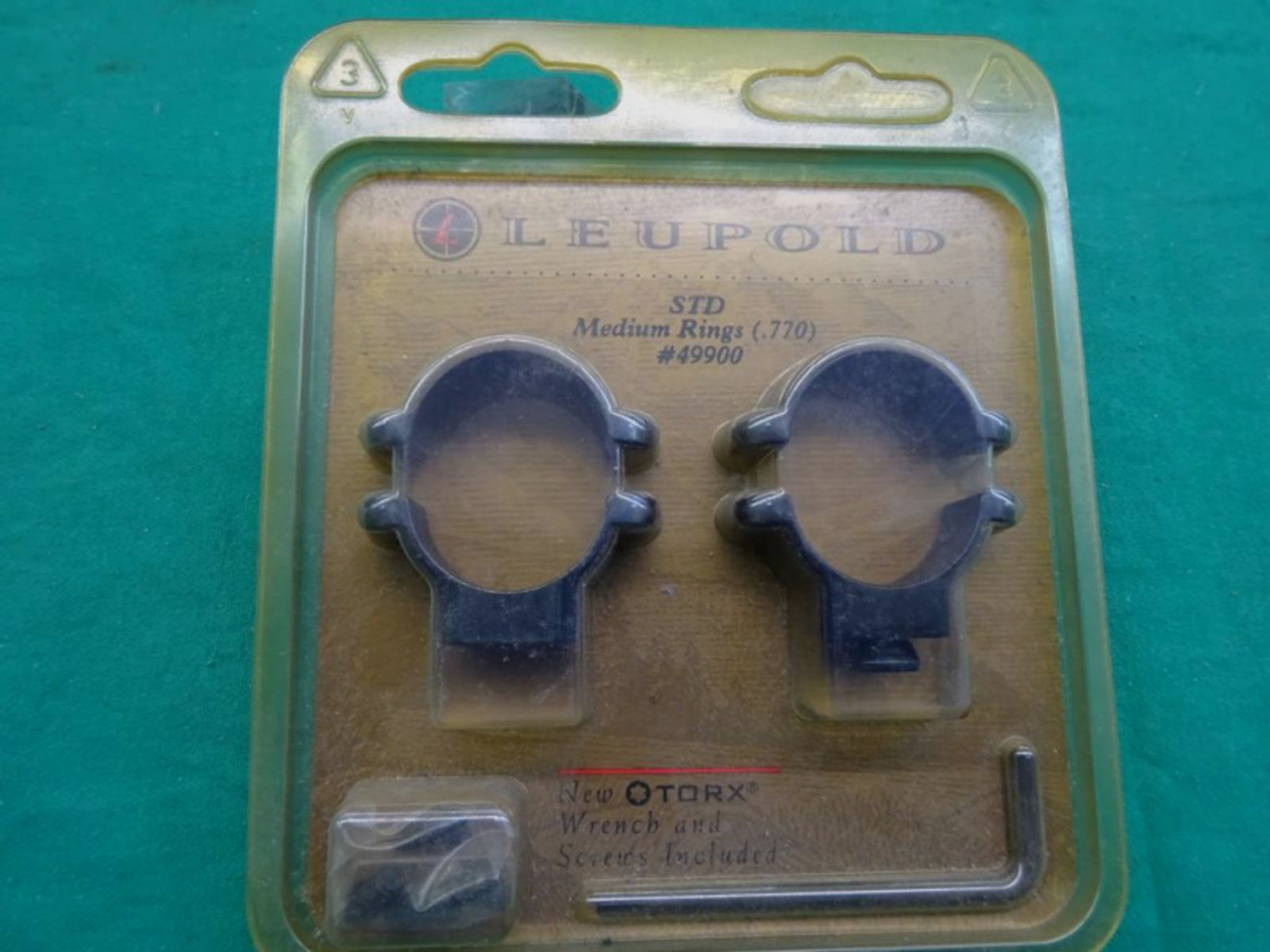 Leupold STD Ringe Medium Rings Fabrikneu! Originalverpackt!